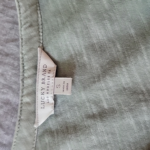 Lucky Brand Button Front Pullover Top - Picture 3 of 13